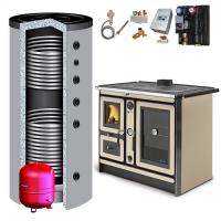 LaNordica Küchenherd wasserführend Termoitaly DSA Magnolia 18,5 kW + Pufferspeicher
